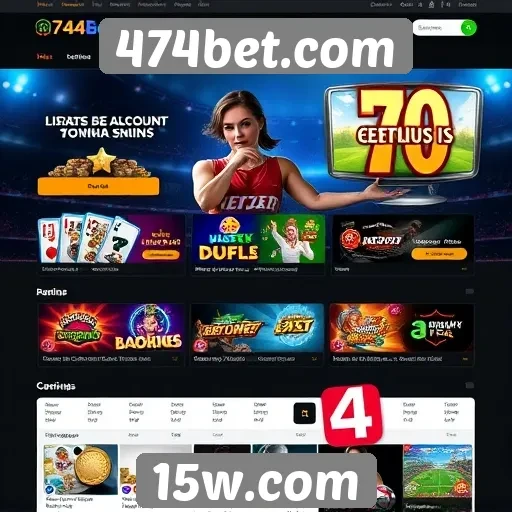 Experiência do usuário na navegação do 474bet.com